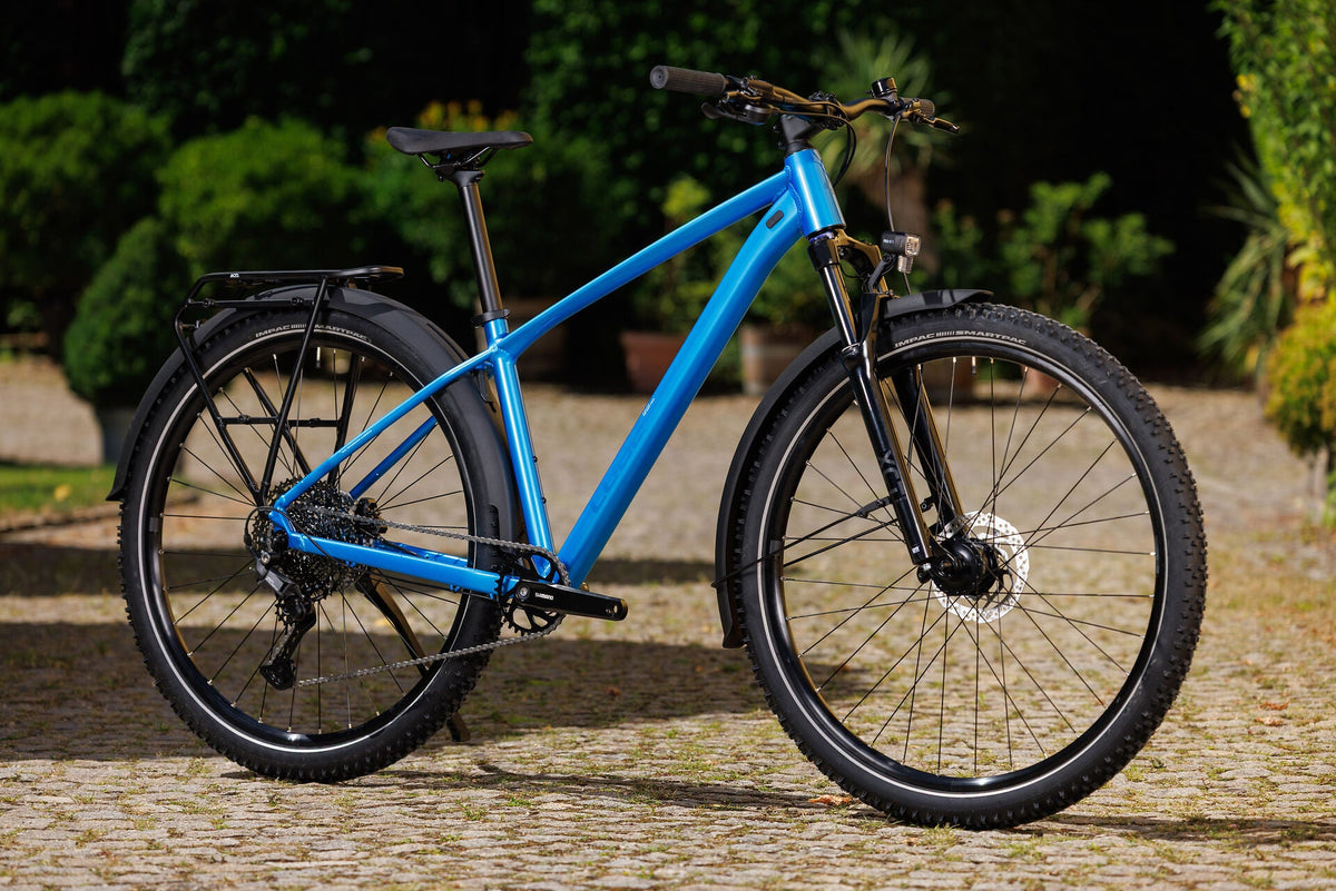 Cube Aim Pro FE topasblue´n´blue 2027 – Mountainbike Hardtail – Seitenansicht 3