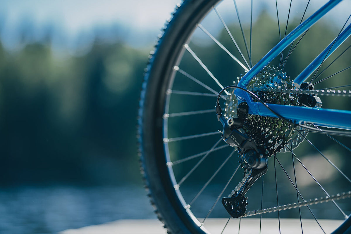 Cube Aim Pro topasblue´n´blue 2027 – Mountainbike Hardtail – Detailansicht 4