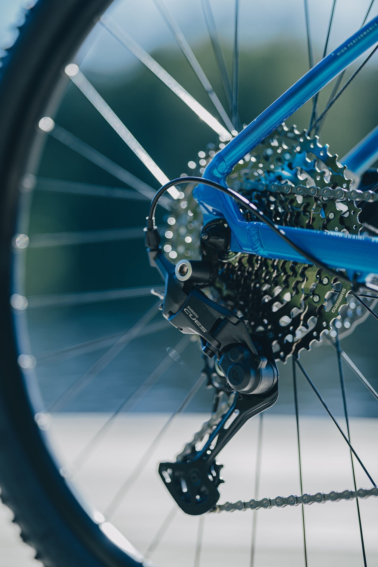 Cube Aim Pro topasblue´n´blue 2027 – Mountainbike Hardtail – Detailansicht 5