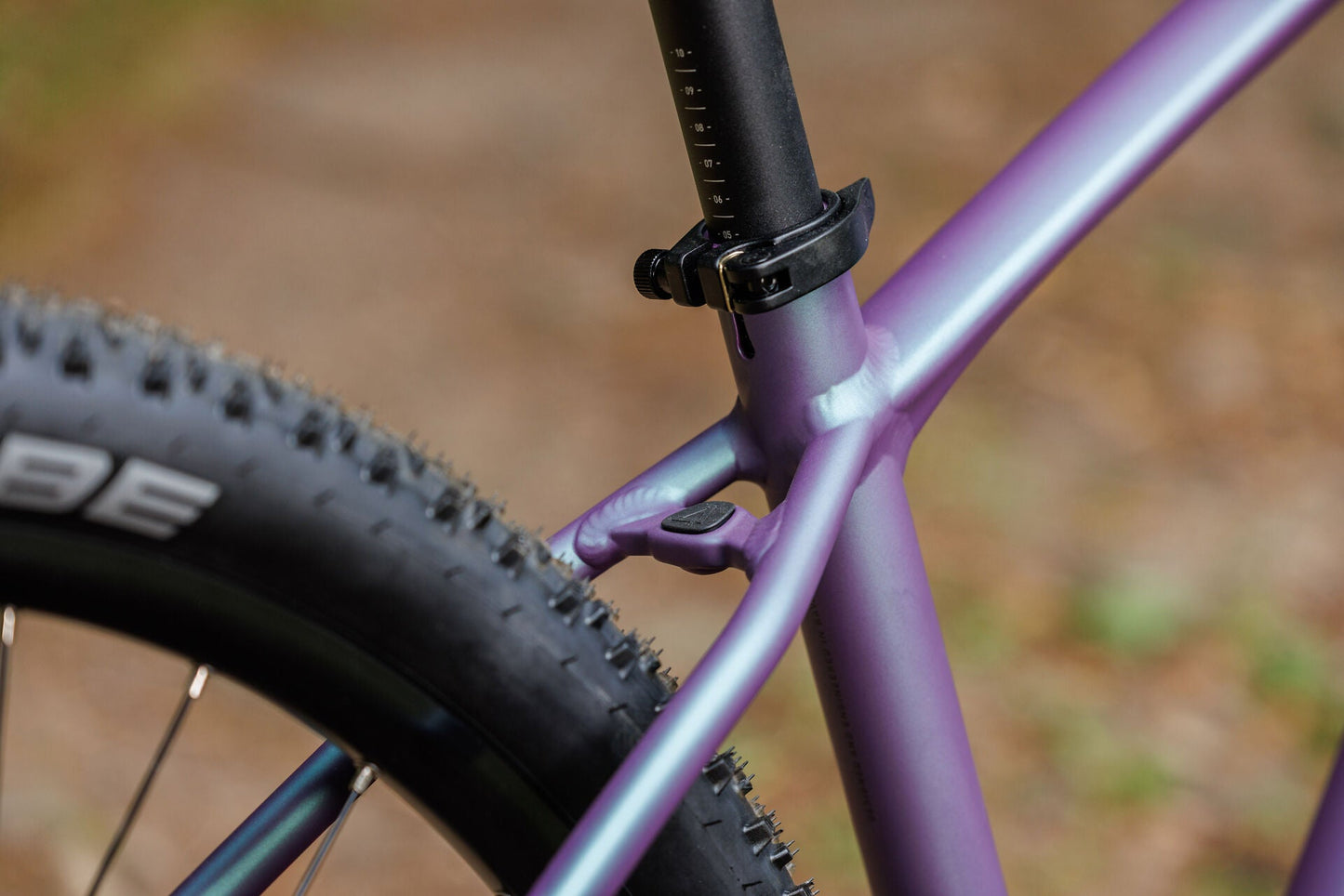 Cube Aim SLT mysticpurple´n´black 2027 – Mountainbike Hardtail – Detailansicht 5