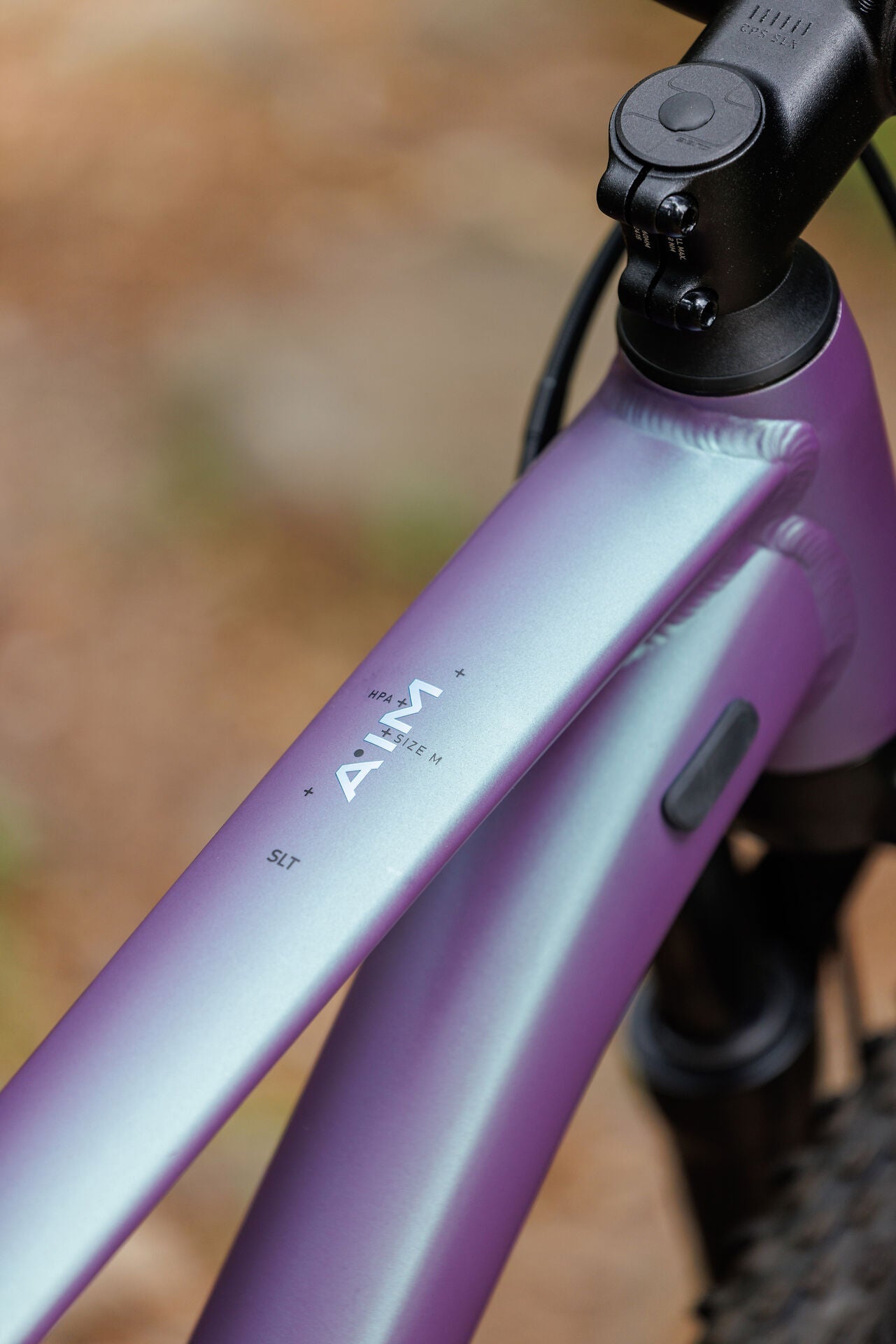 Cube Aim SLT mysticpurple´n´black 2027 – Mountainbike Hardtail – Detailansicht 8