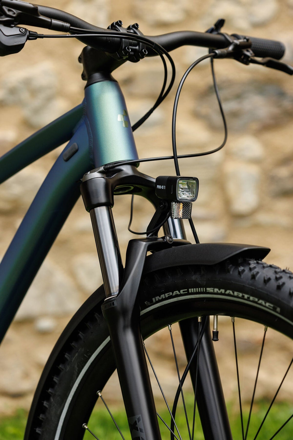 Cube Aim SLX FE shiftverde´n´chrome 2027 – Mountainbike Hardtail – Detailansicht 2