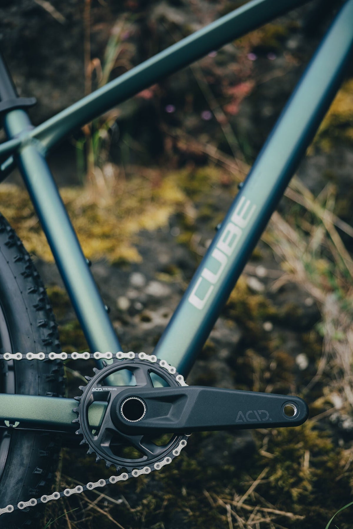Cube Aim SLX shiftverde´n´chrome 2027 – Mountainbike Hardtail – Detailansicht 2