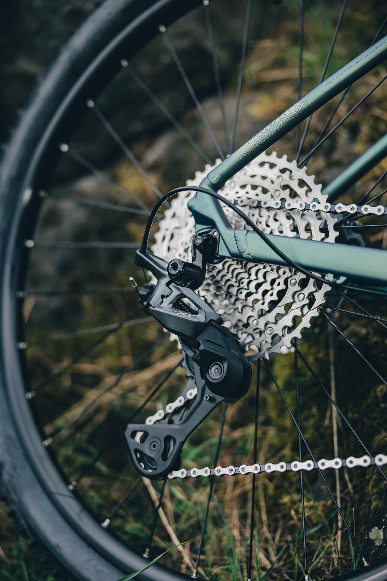 Cube Aim SLX shiftverde´n´chrome 2027 – Mountainbike Hardtail – Detailansicht 3