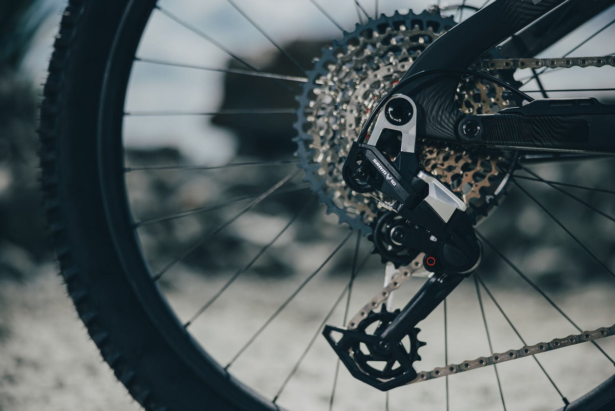 Cube AMS Hybrid 177 C:62 TM 600X reedgreen´n´gills 2027 – E-Mountainbike Fully – Detailansicht 6