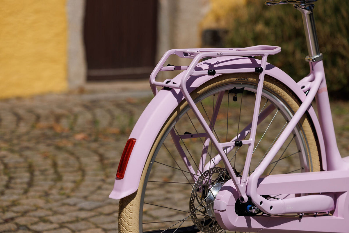 Cube Aruba Hybrid 600 cottoncandy´n´creme Easy Entry 2027 – E-Trekkingrad – Detailansicht 5