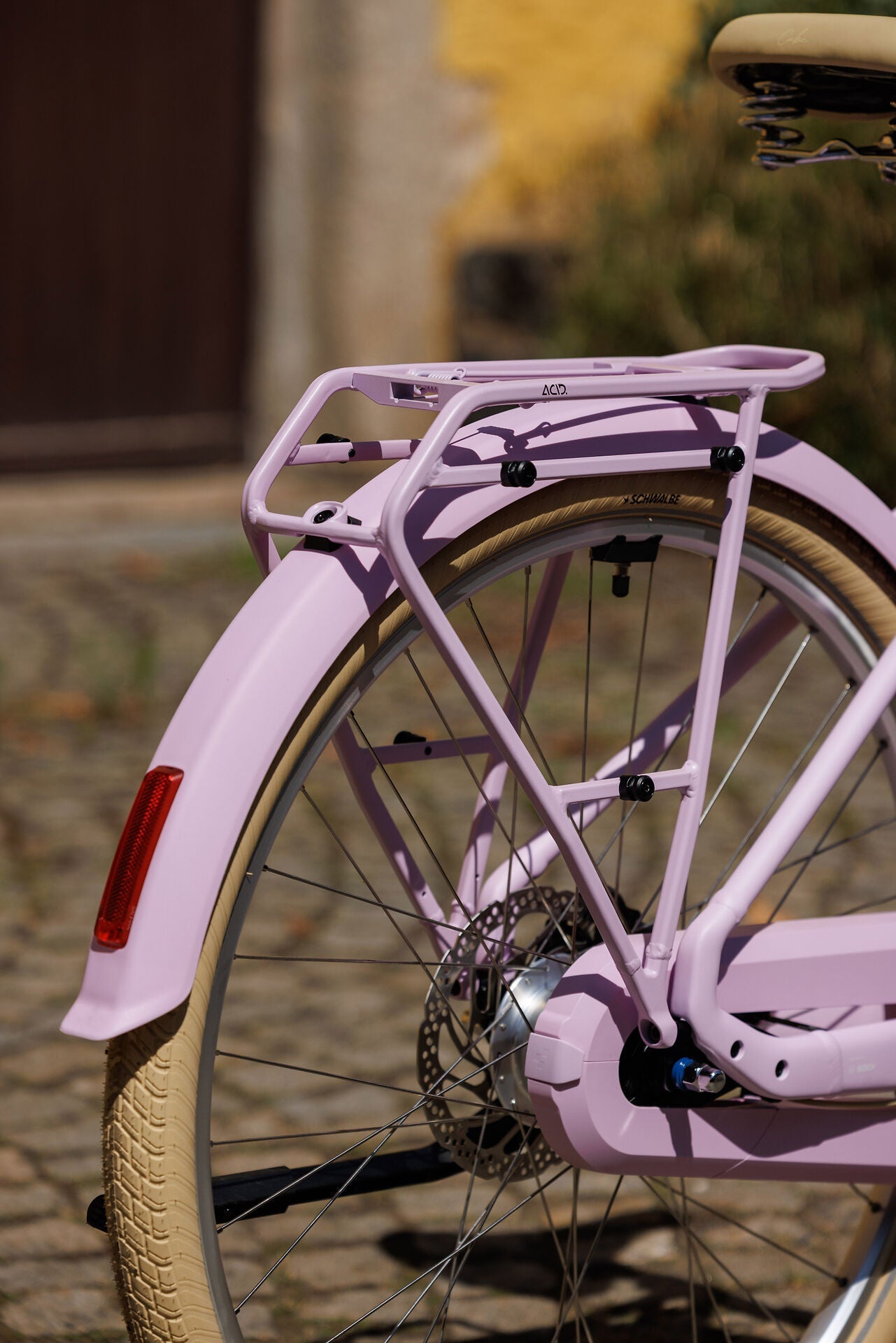 Cube Aruba Hybrid 600 cottoncandy´n´creme Easy Entry 2027 – E-Trekkingrad – Detailansicht 6
