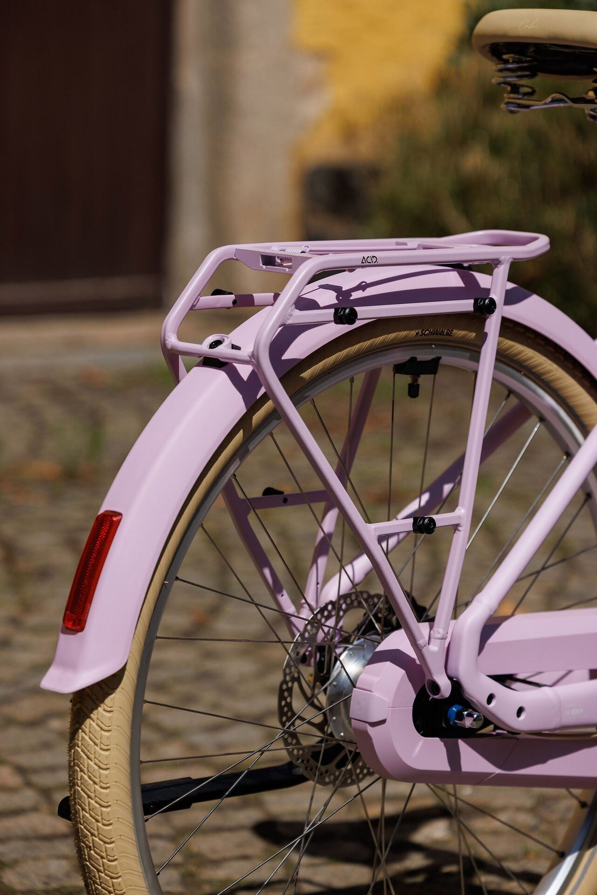 Cube Aruba Hybrid 600 cottoncandy´n´creme Easy Entry 2027 – E-Trekkingrad – Detailansicht 6