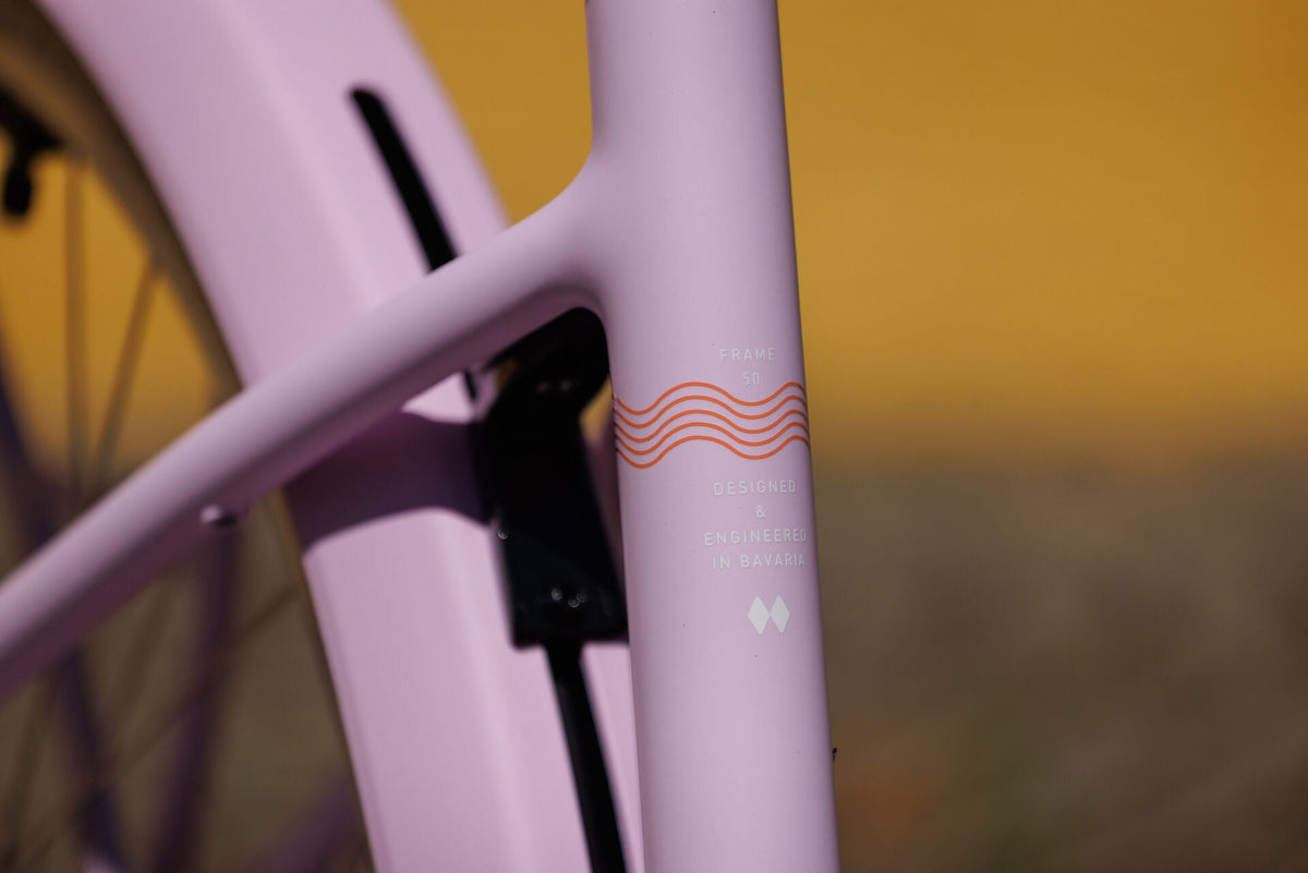 Cube Aruba Hybrid 600 cottoncandy´n´creme Easy Entry 2027 – E-Trekkingrad – Detailansicht 7