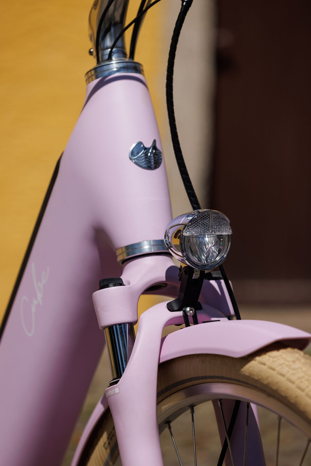 Cube Aruba Hybrid 600 cottoncandy´n´creme Easy Entry 2027 – E-Trekkingrad – Detailansicht 10