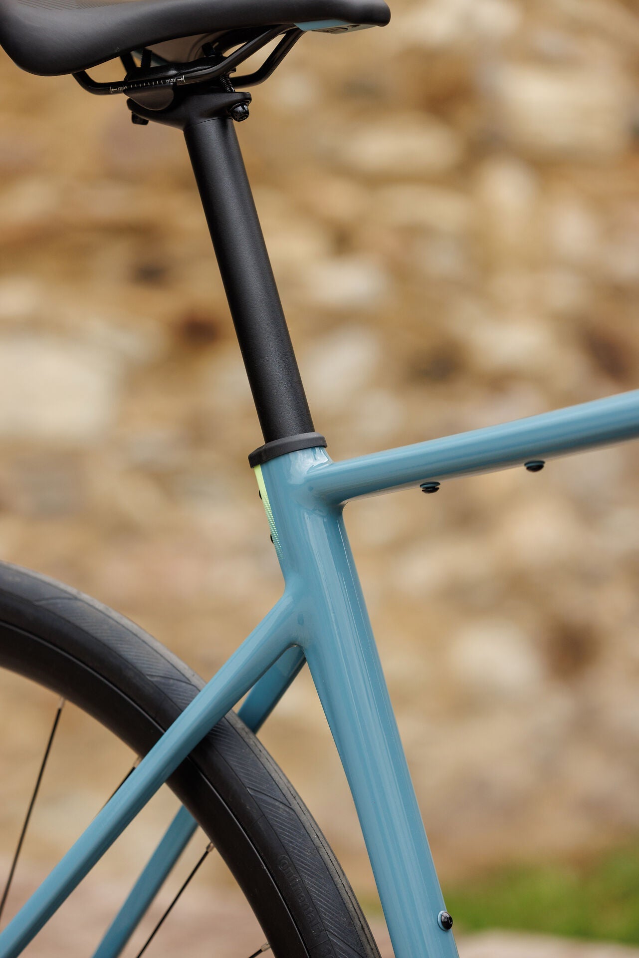 Cube Attain Pro surfblue´n´black 2027 – Rennrad – Detailansicht 2