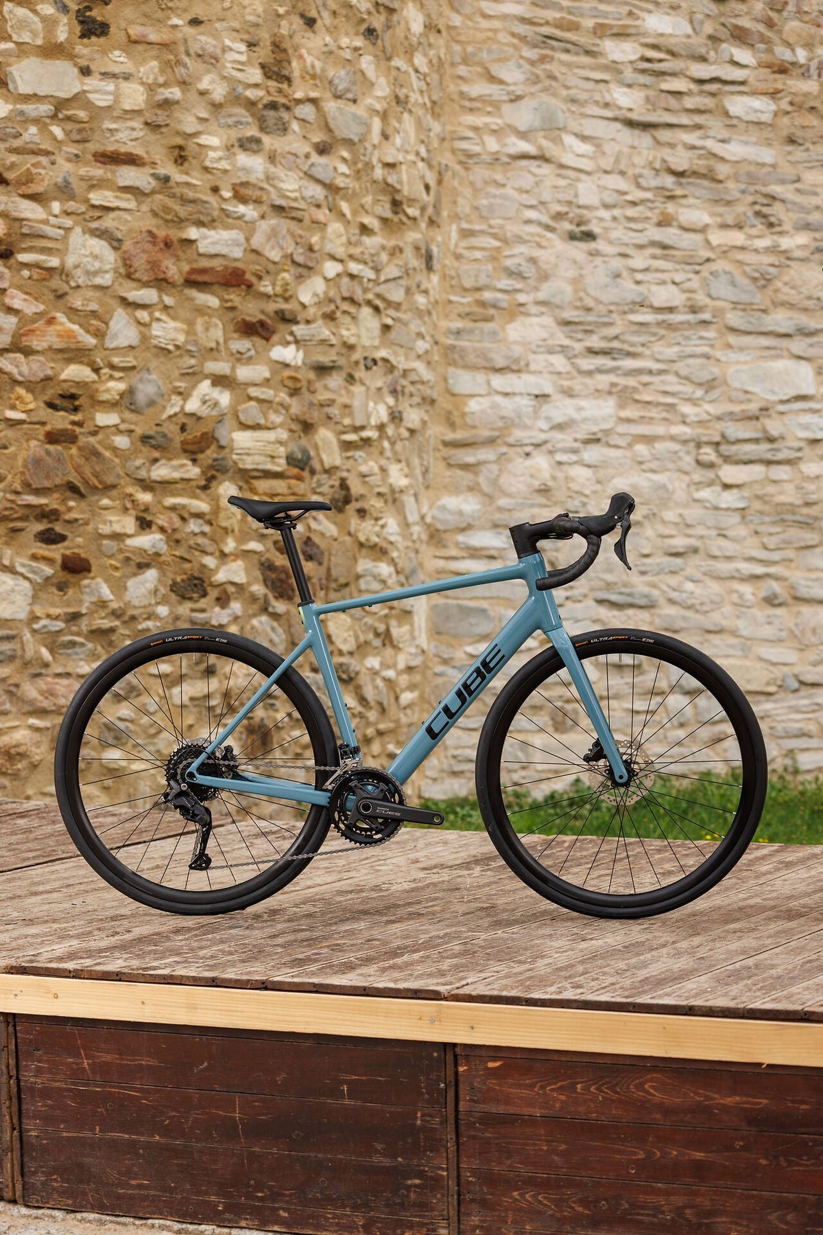 Cube Attain Pro surfblue´n´black 2027 – Rennrad – Seitenansicht 2
