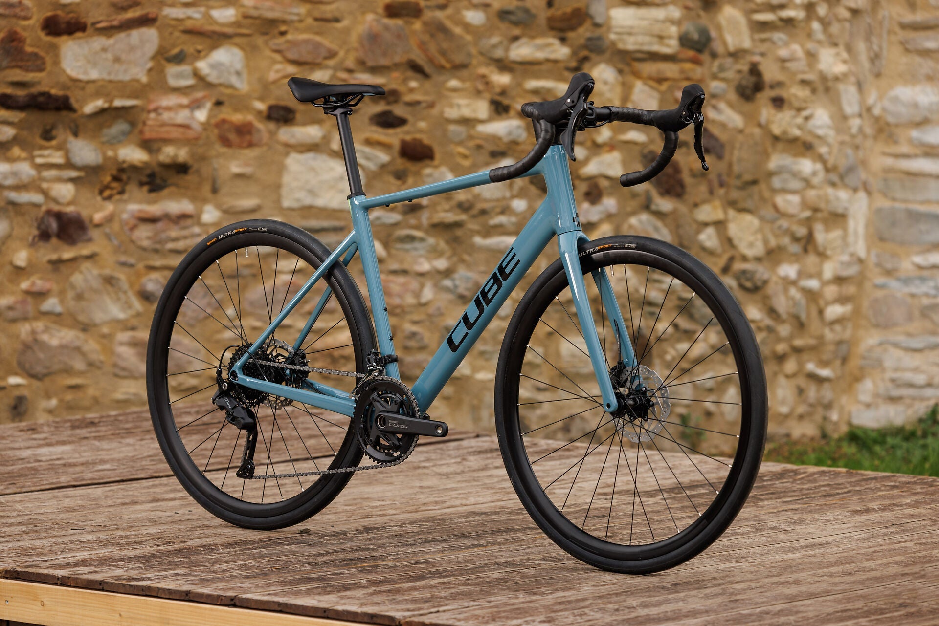 Cube Attain Pro surfblue´n´black 2027 – Rennrad – Seitenansicht 3