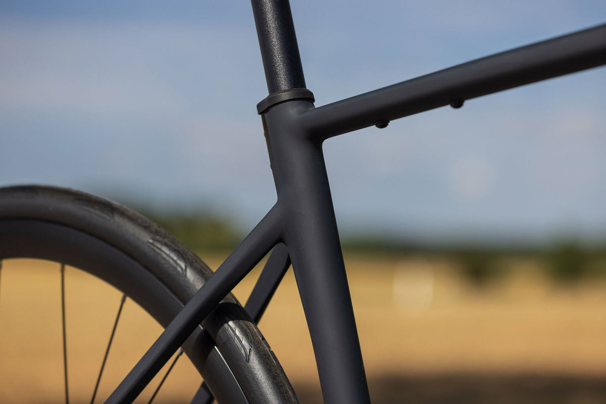 Cube Attain SLX black´n´chrome 2027 – Rennrad – Detailansicht 5