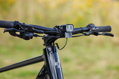 Cube Editor Hybrid ONE 360 FE black´n´irongrey 2027 – E-Citybike – Detailansicht 1