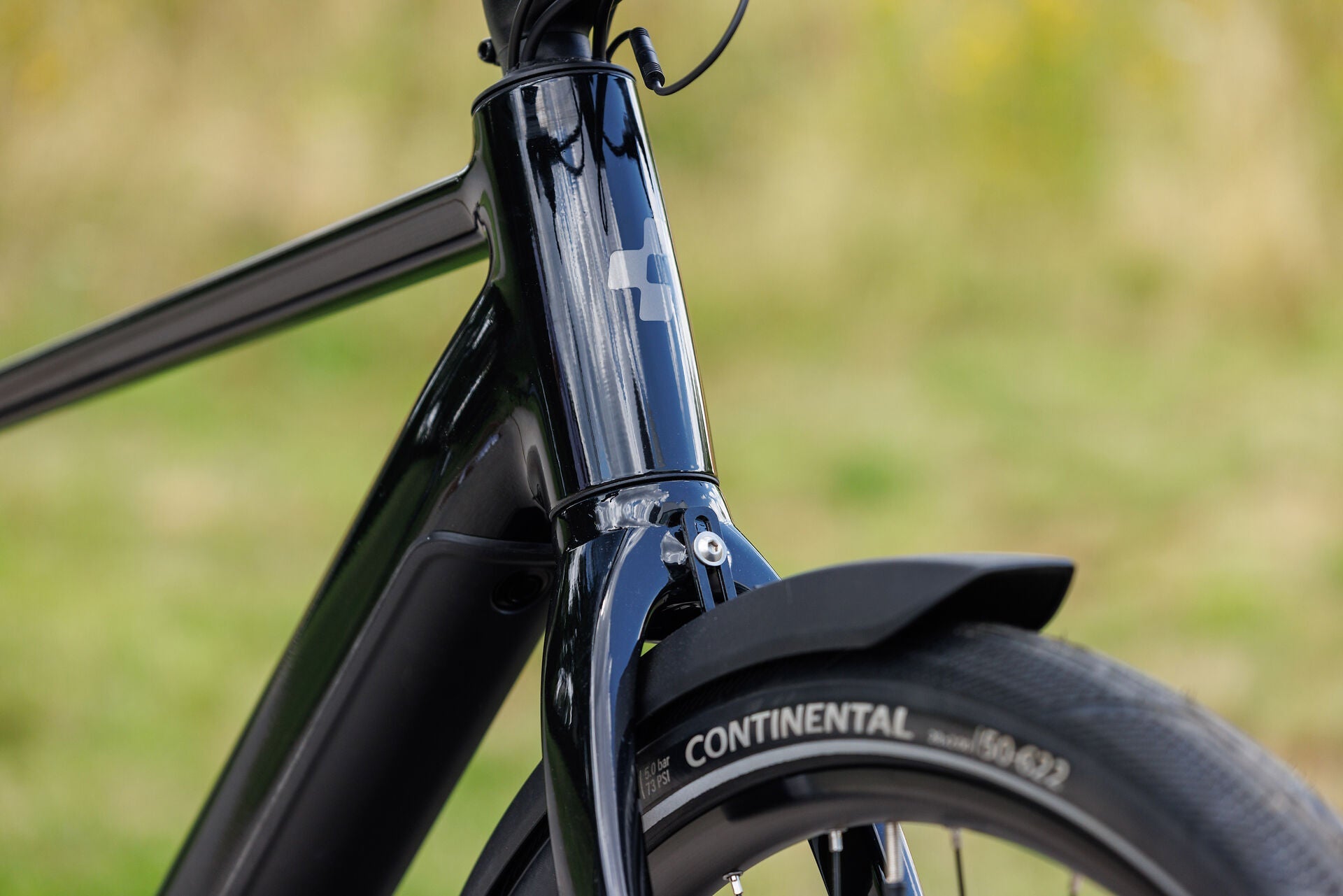 Cube Editor Hybrid ONE 360 FE black´n´irongrey 2027 – E-Citybike – Detailansicht 3
