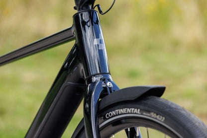 Cube Editor Hybrid ONE 360 FE black´n´irongrey 2027 – E-Citybike – Detailansicht 3