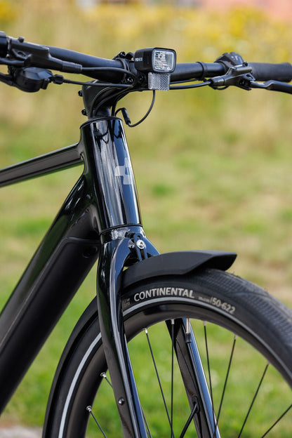 Cube Editor Hybrid ONE 360 FE black´n´irongrey 2027 – E-Citybike – Detailansicht 4