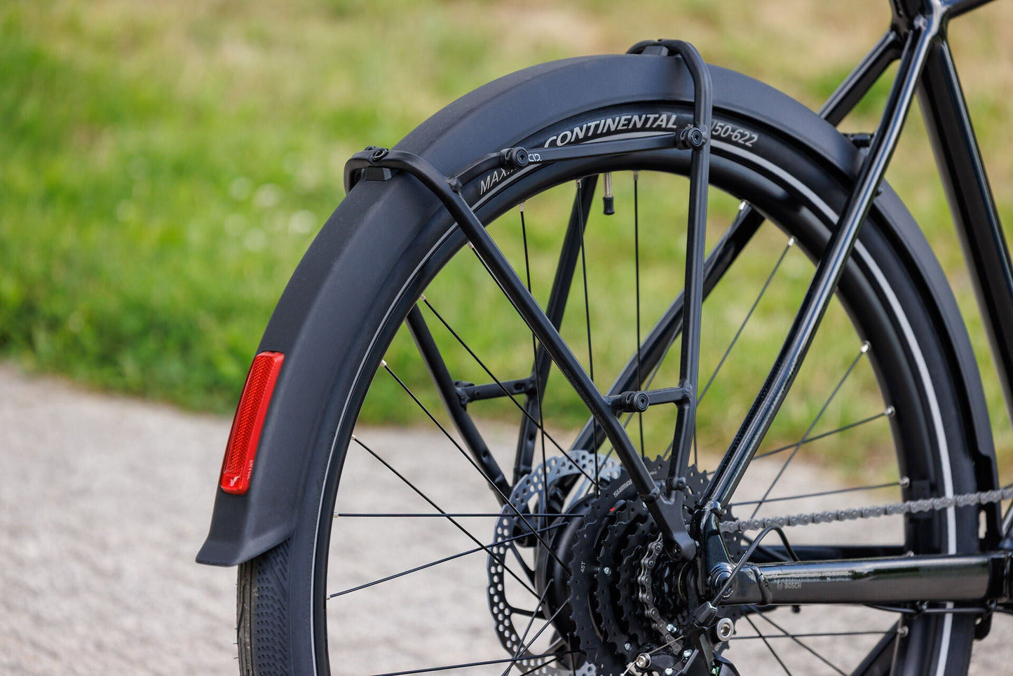 Cube Editor Hybrid ONE 360 FE black´n´irongrey 2027 – E-Citybike – Detailansicht 7