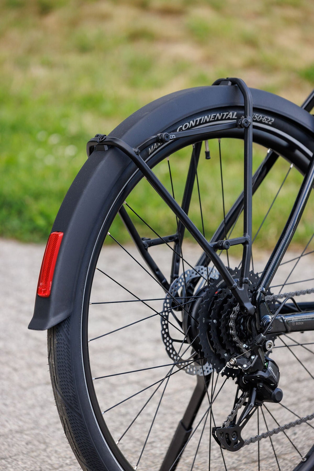 Cube Editor Hybrid ONE 360 FE black´n´irongrey 2027 – E-Citybike – Detailansicht 8