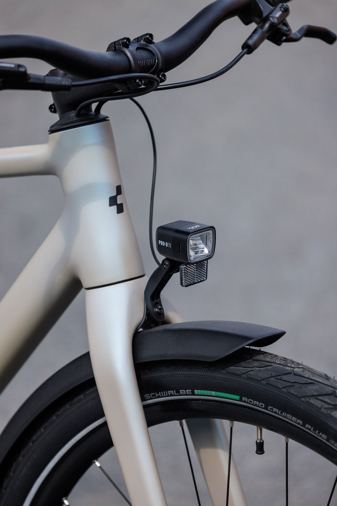 Cube Editor ONE FE glintsand´n´black 2027 – Citybike – Detailansicht 4