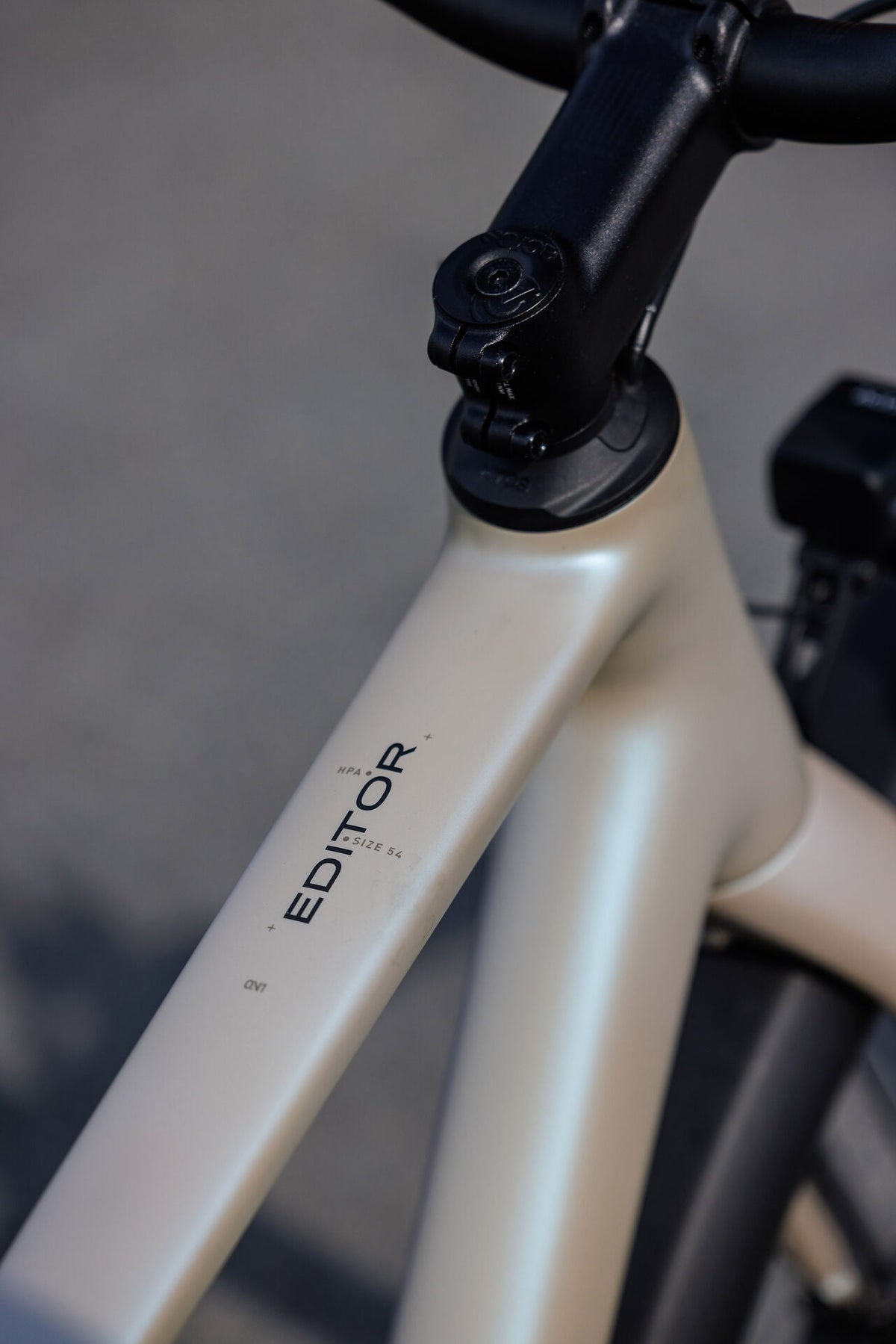 Cube Editor ONE FE glintsand´n´black 2027 – Citybike – Detailansicht 10