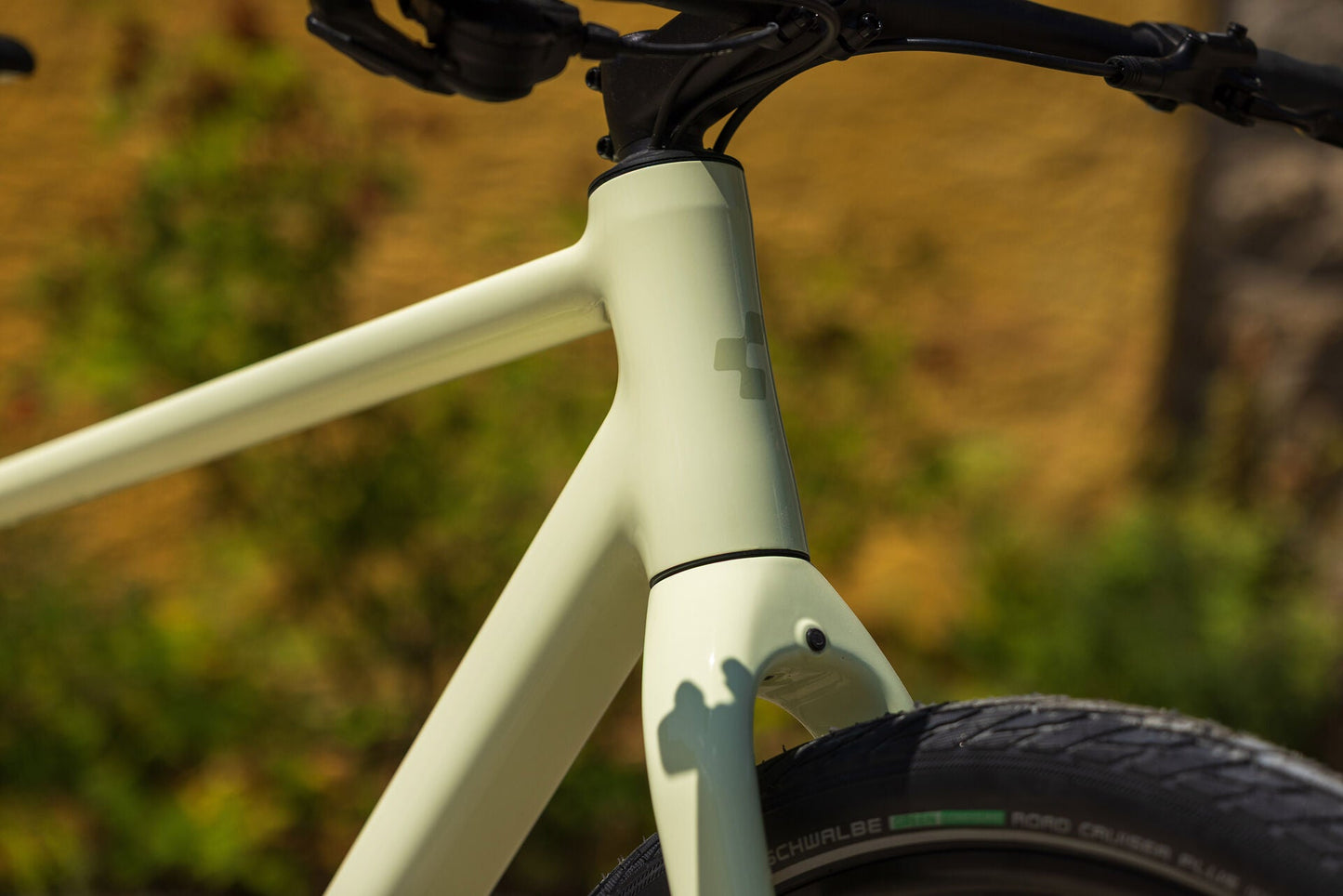 Cube Editor Pro mellowyellow´n´lilac 2027 – Citybike – Detailansicht 1