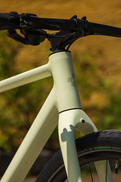 Cube Editor Pro mellowyellow´n´lilac 2027 – Citybike – Detailansicht 2