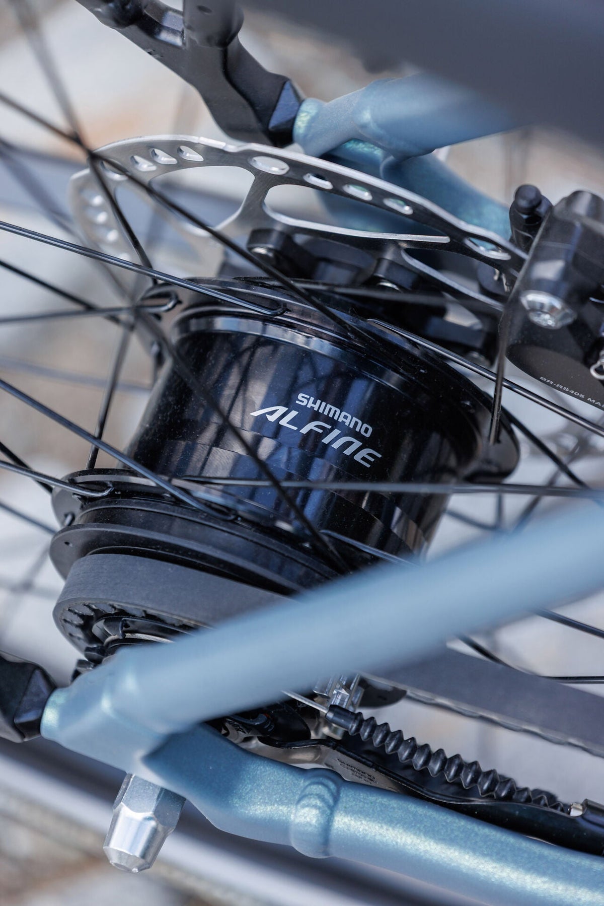 Cube Editor SLX FE greengranit´n´green 2027 – Citybike – Detailansicht 7