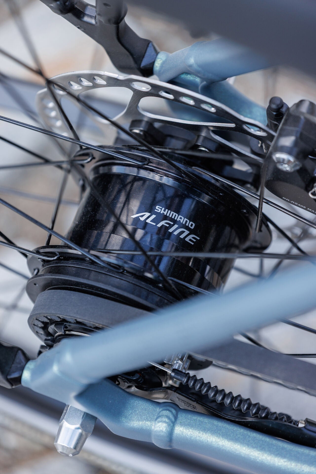 Cube Editor SLX FE greengranit´n´green 2027 – Citybike – Detailansicht 7