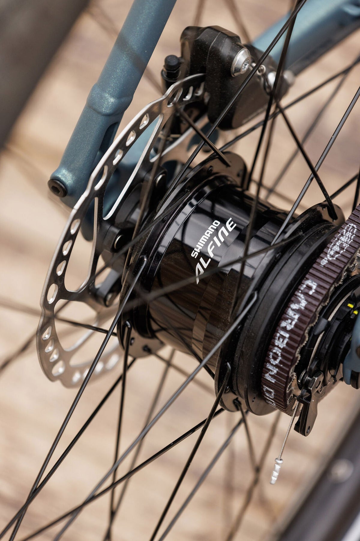 Cube Editor SLX greengranit´n´green 2027 – Citybike – Detailansicht 14