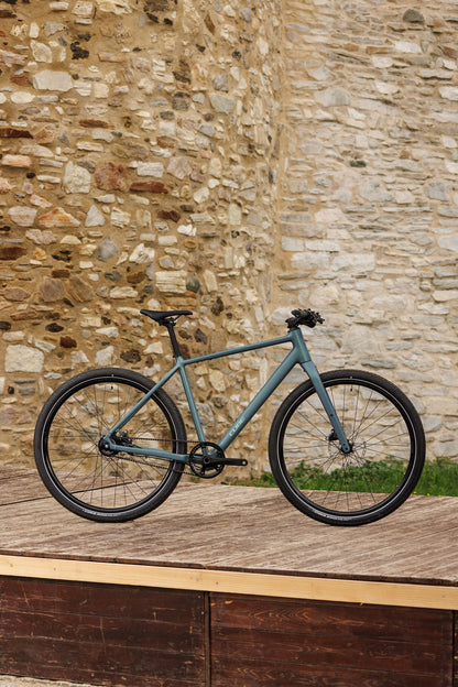 Cube Editor SLX greengranit´n´green 2027 – Citybike – Seitenansicht 2
