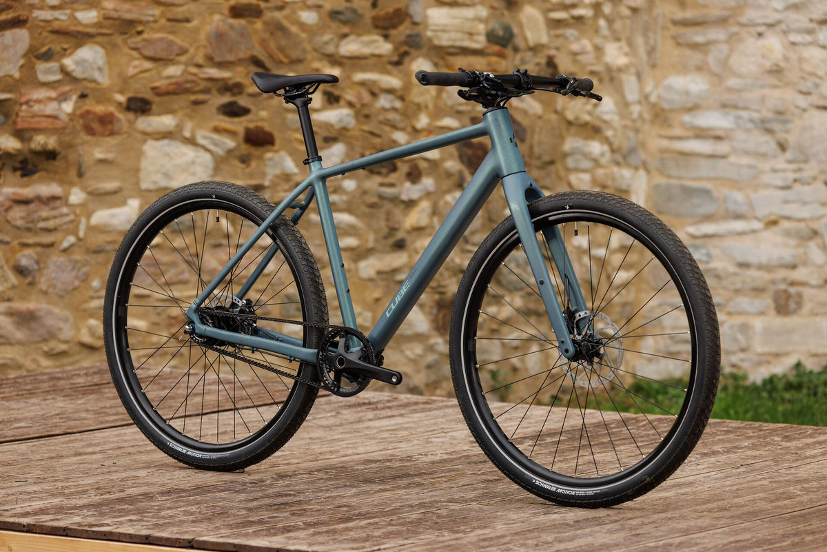 Cube Editor SLX greengranit´n´green 2027 – Citybike – Seitenansicht 3