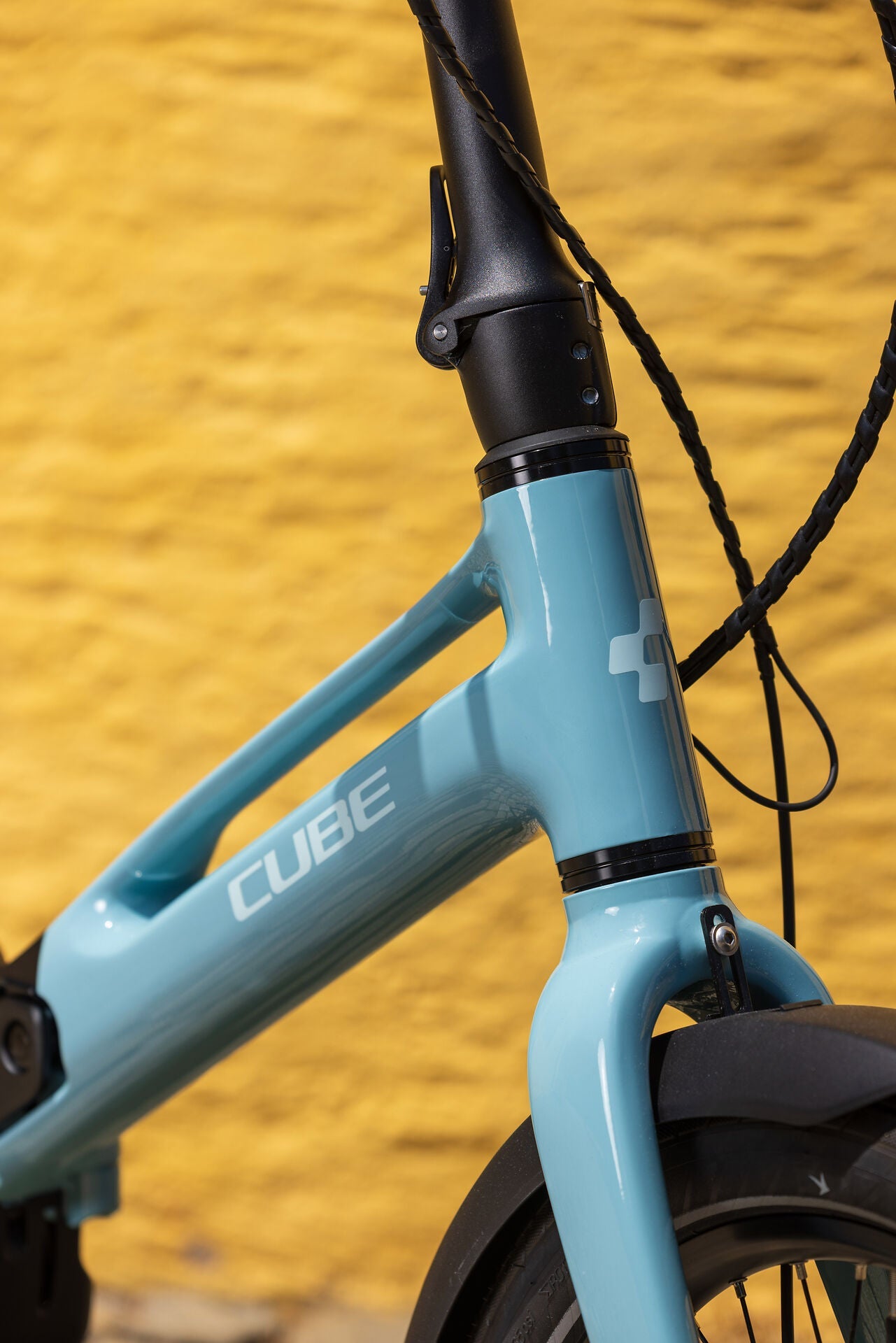 Cube Fold Hybrid 540 arubablue´n´sky 2027 – E-Citybike – Detailansicht 4