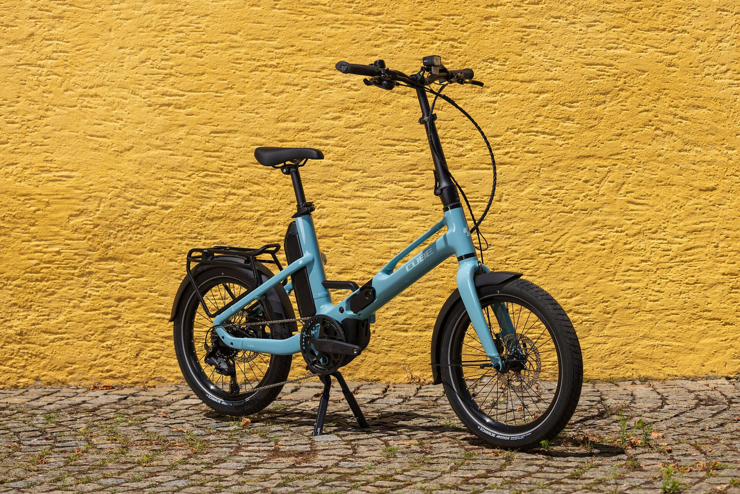 Cube Fold Hybrid 540 arubablue´n´sky 2027 – E-Citybike – Seitenansicht 3