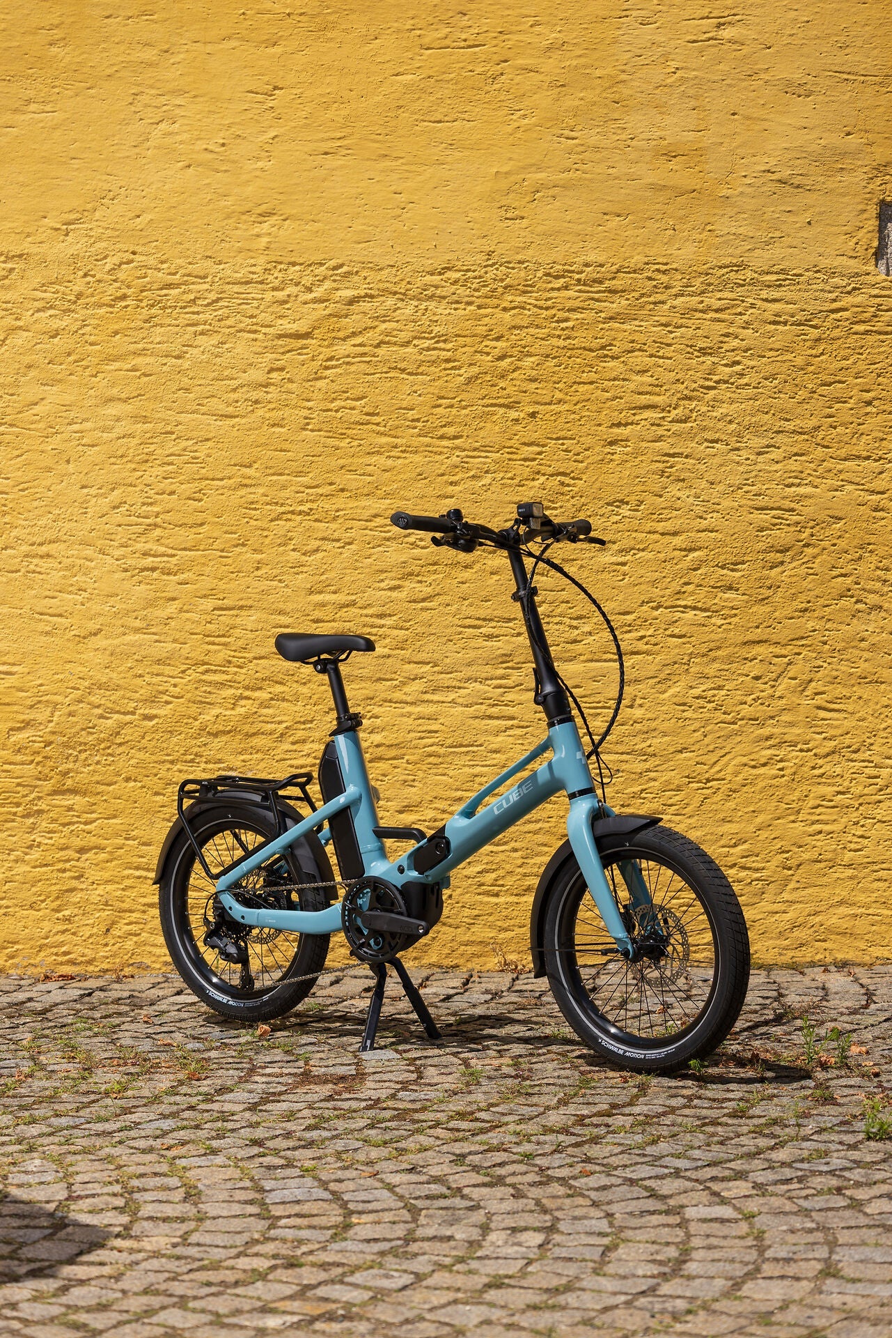 Cube Fold Hybrid 540 arubablue´n´sky 2027 – E-Citybike – Seitenansicht 4