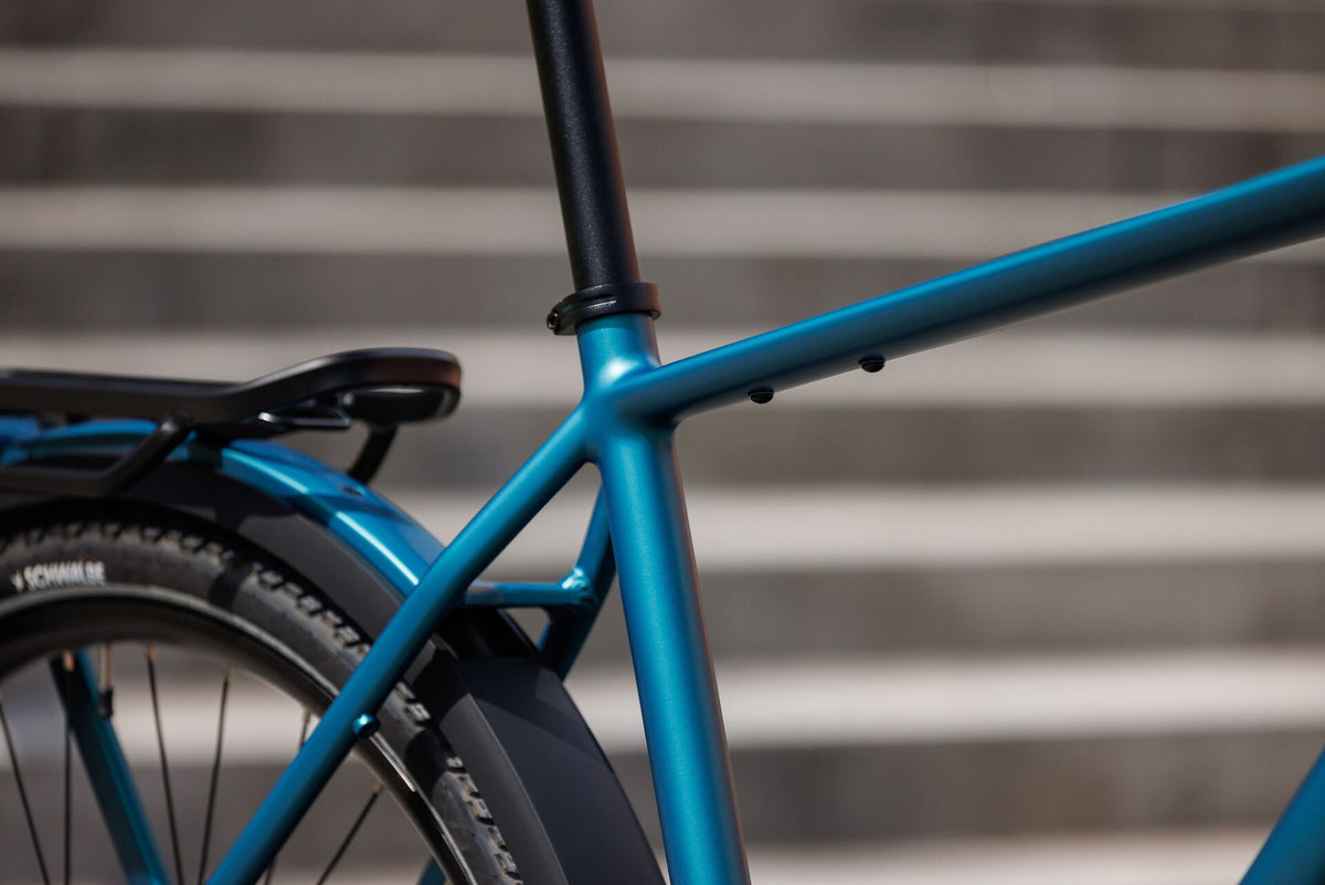 Cube Kathmandu EXC metallicpetrol´n´sea 2027 – Trekkingrad – Detailansicht 1