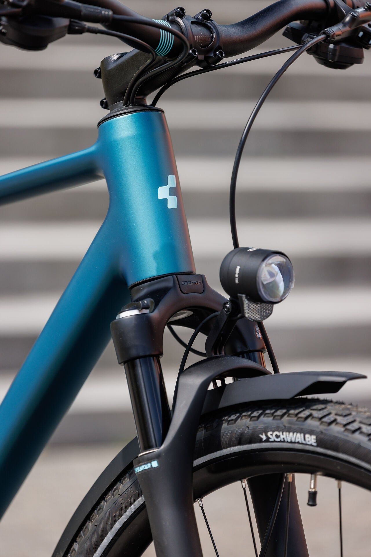 Cube Kathmandu EXC metallicpetrol´n´sea 2027 – Trekkingrad – Detailansicht 4