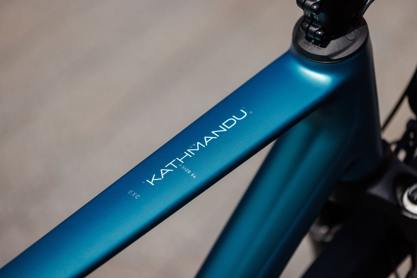 Cube Kathmandu EXC metallicpetrol´n´sea 2027 – Trekkingrad – Detailansicht 10
