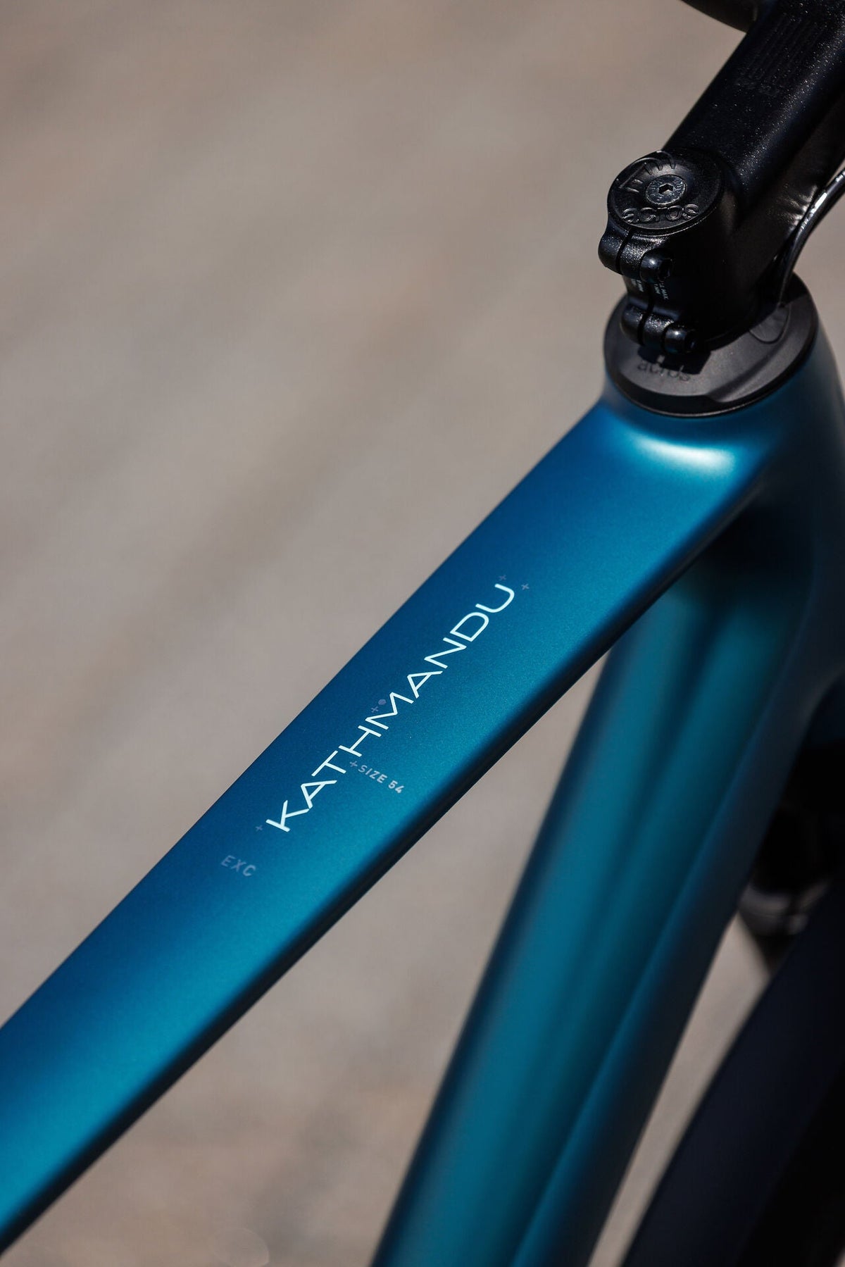 Cube Kathmandu EXC metallicpetrol´n´sea 2027 – Trekkingrad – Detailansicht 11