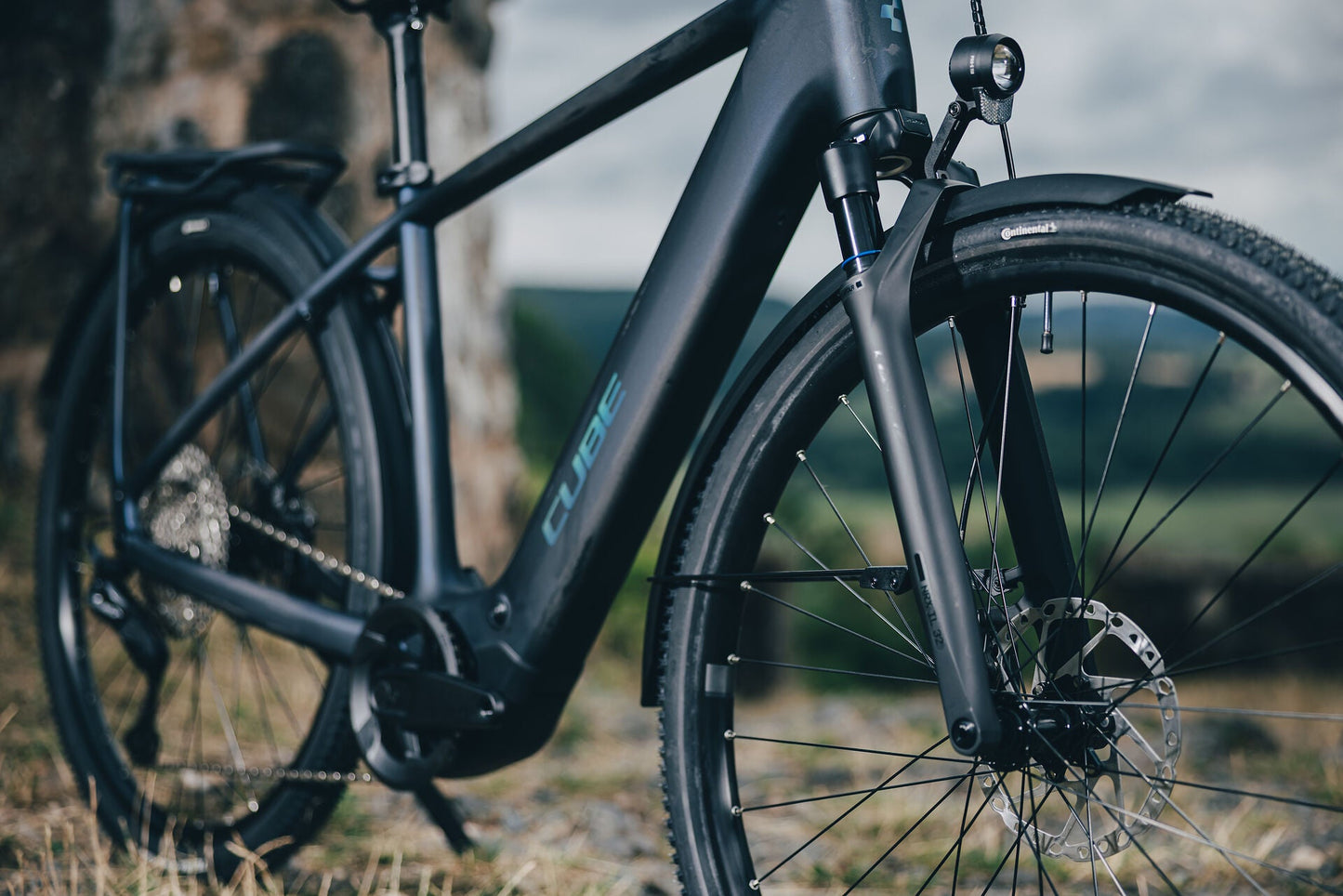 Cube Kathmandu Hybrid C:62 Pro 400X liquidsteel´n´prizm 2027 – E-Trekkingrad – Detailansicht 4