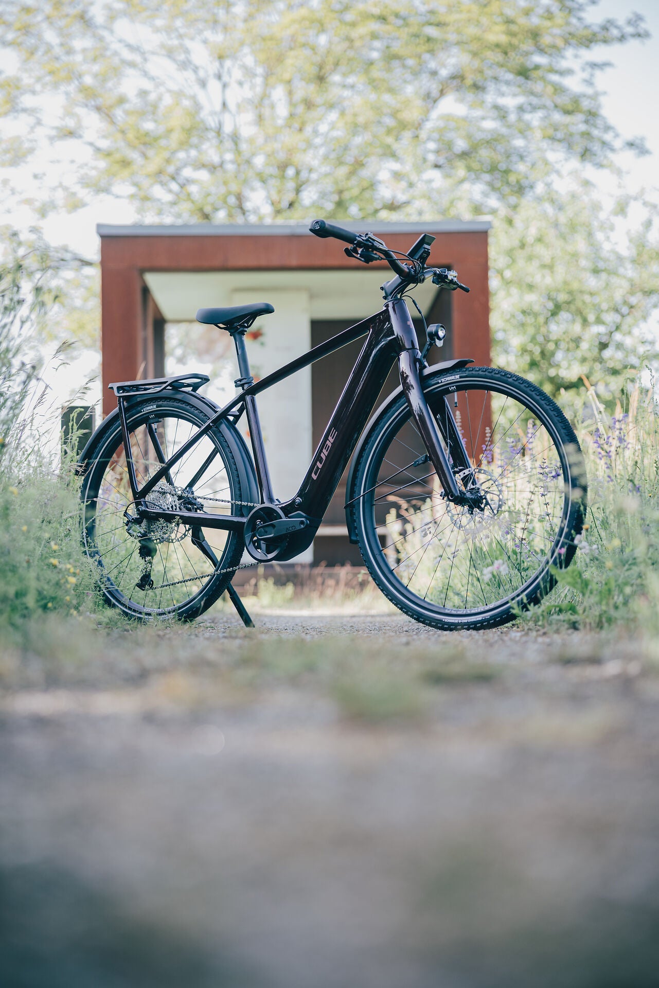 Cube Kathmandu Hybrid C:62 SLX 400X liquidred´n´red 2027 – E-Trekkingrad – Seitenansicht 4