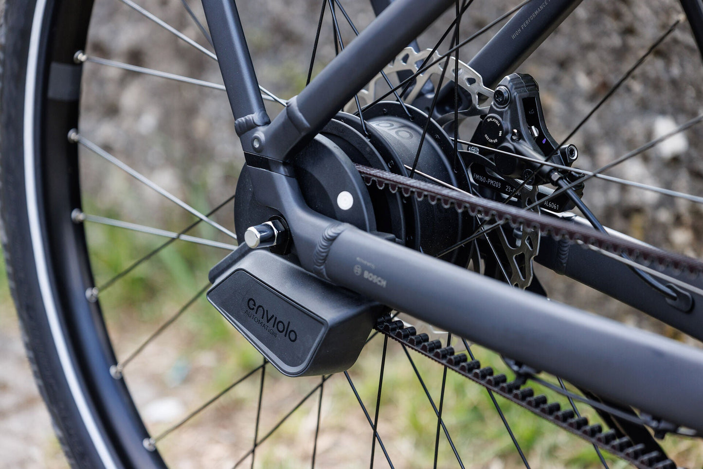 Cube Kathmandu Hybrid Deluxe EXC 800 stealthgrey´n´grey 2027 – E-Trekkingrad – Detailansicht 1