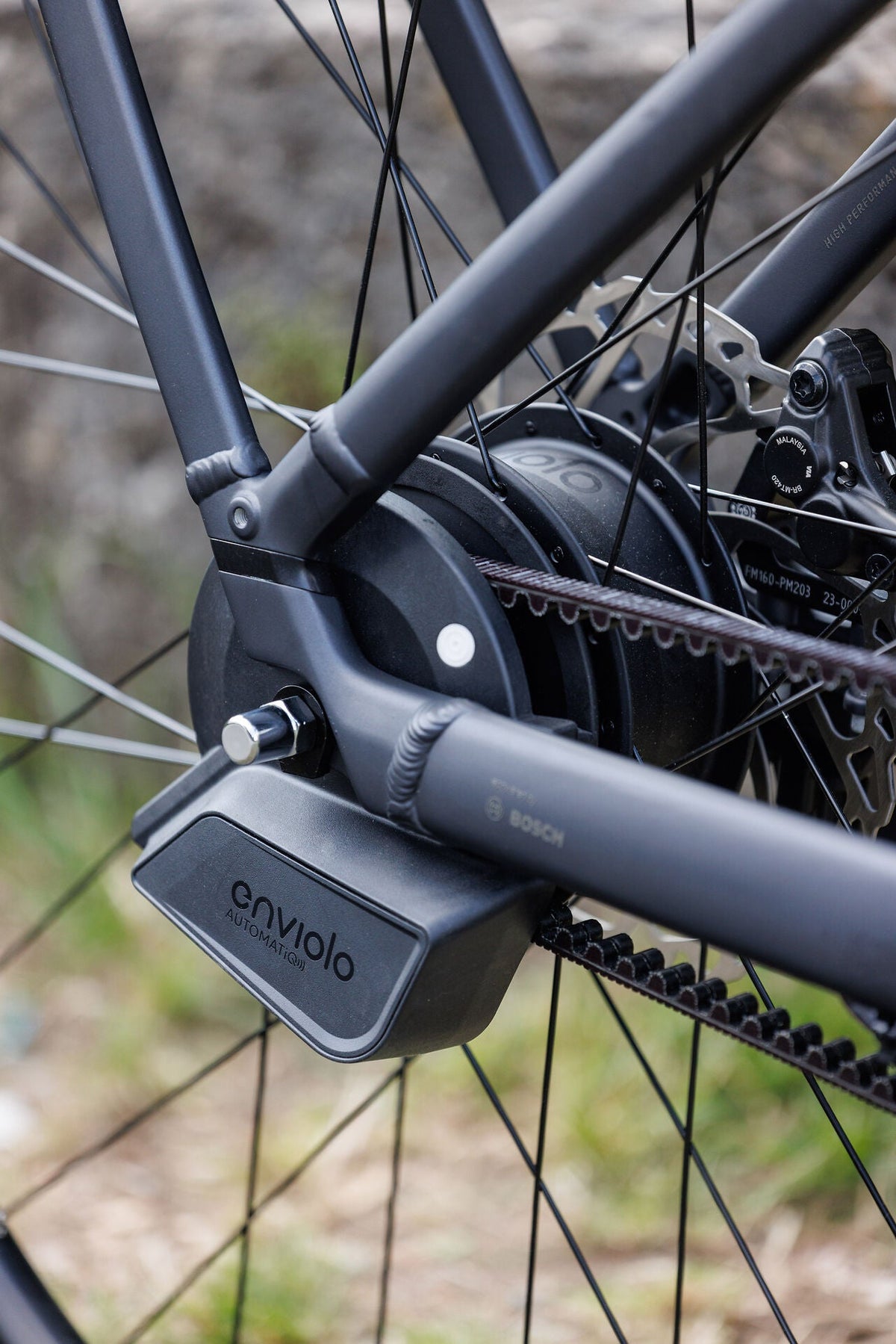 Cube Kathmandu Hybrid Deluxe EXC 800 stealthgrey´n´grey 2027 – E-Trekkingrad – Detailansicht 2