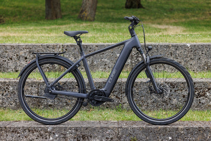 Cube Kathmandu Hybrid Deluxe EXC 800 stealthgrey´n´grey 2027 – E-Trekkingrad – Seitenansicht 1