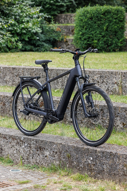 Cube Kathmandu Hybrid Deluxe EXC 800 stealthgrey´n´grey 2027 – E-Trekkingrad – Seitenansicht 3