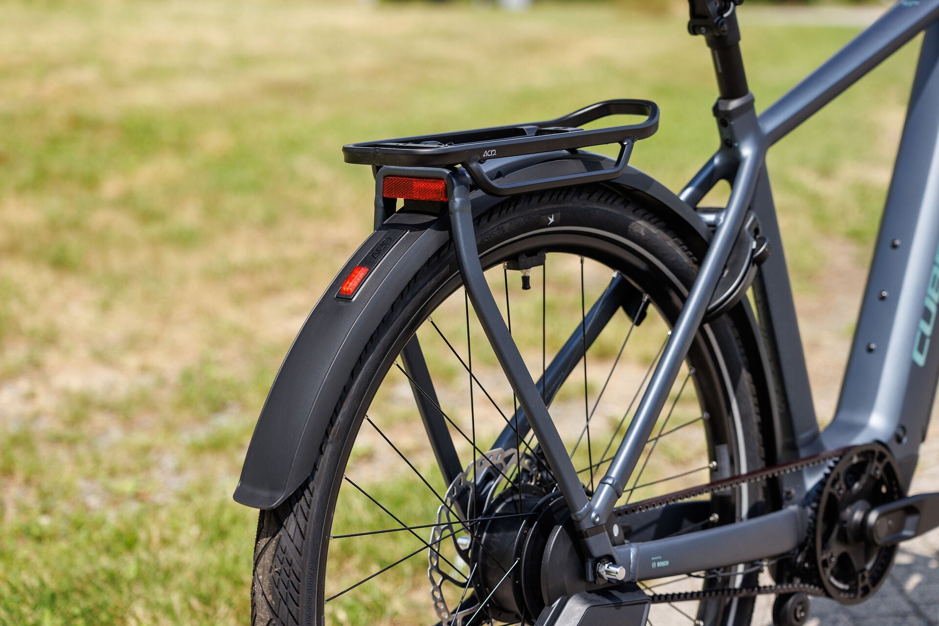Cube Kathmandu Hybrid Deluxe SLX 800 mineralblue´n´blue 2027 – E-Trekkingrad – Detailansicht 6