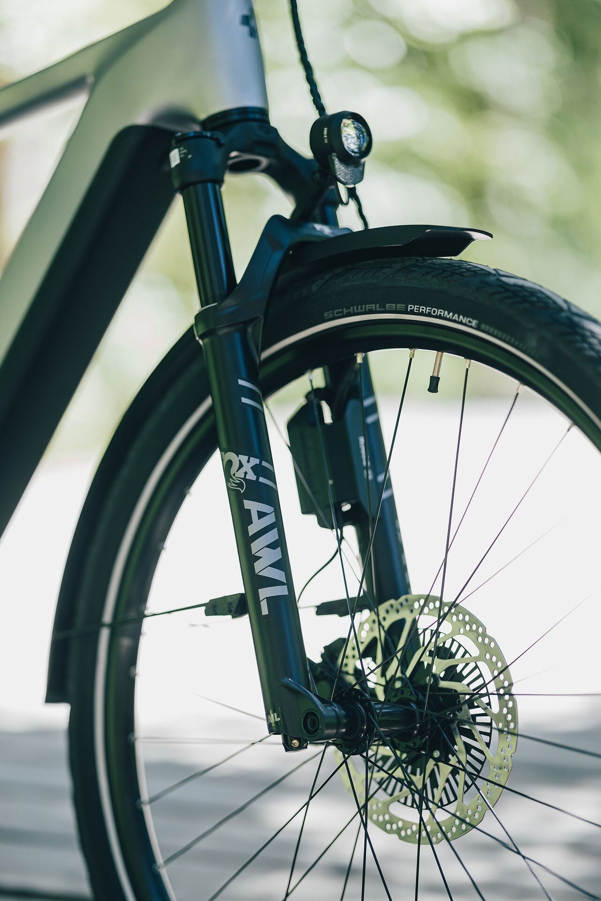 Cube Kathmandu Hybrid EXC 800 slategrey´n´chrome 2027 – E-Trekkingrad – Detailansicht 5