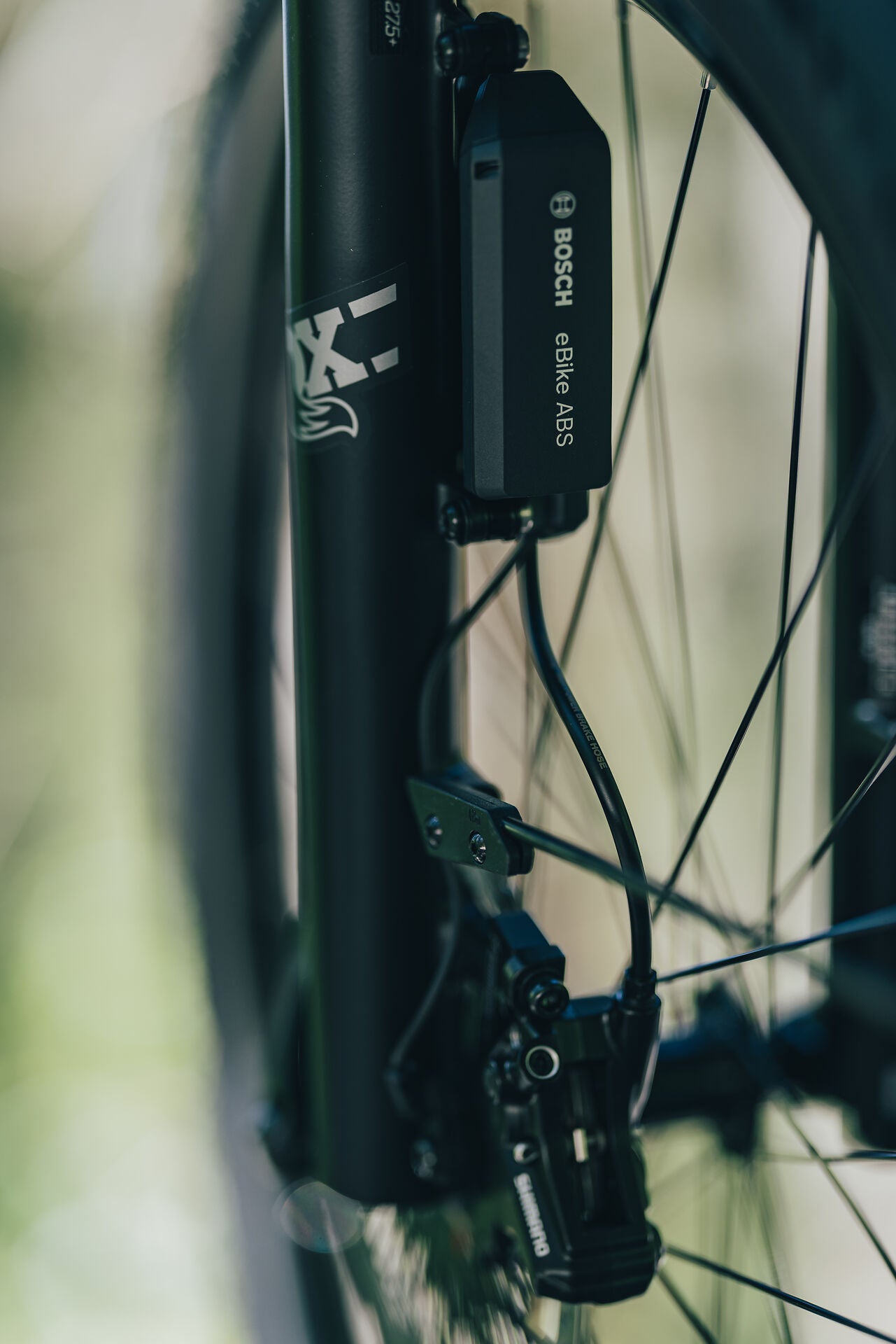 Cube Kathmandu Hybrid EXC 800 slategrey´n´chrome 2027 – E-Trekkingrad – Detailansicht 8