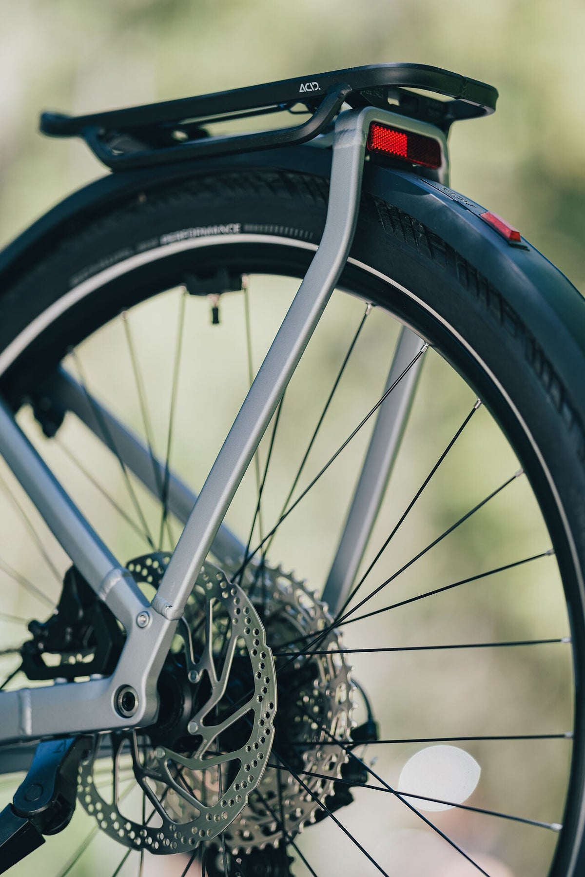 Cube Kathmandu Hybrid EXC 800 slategrey´n´chrome 2027 – E-Trekkingrad – Detailansicht 11